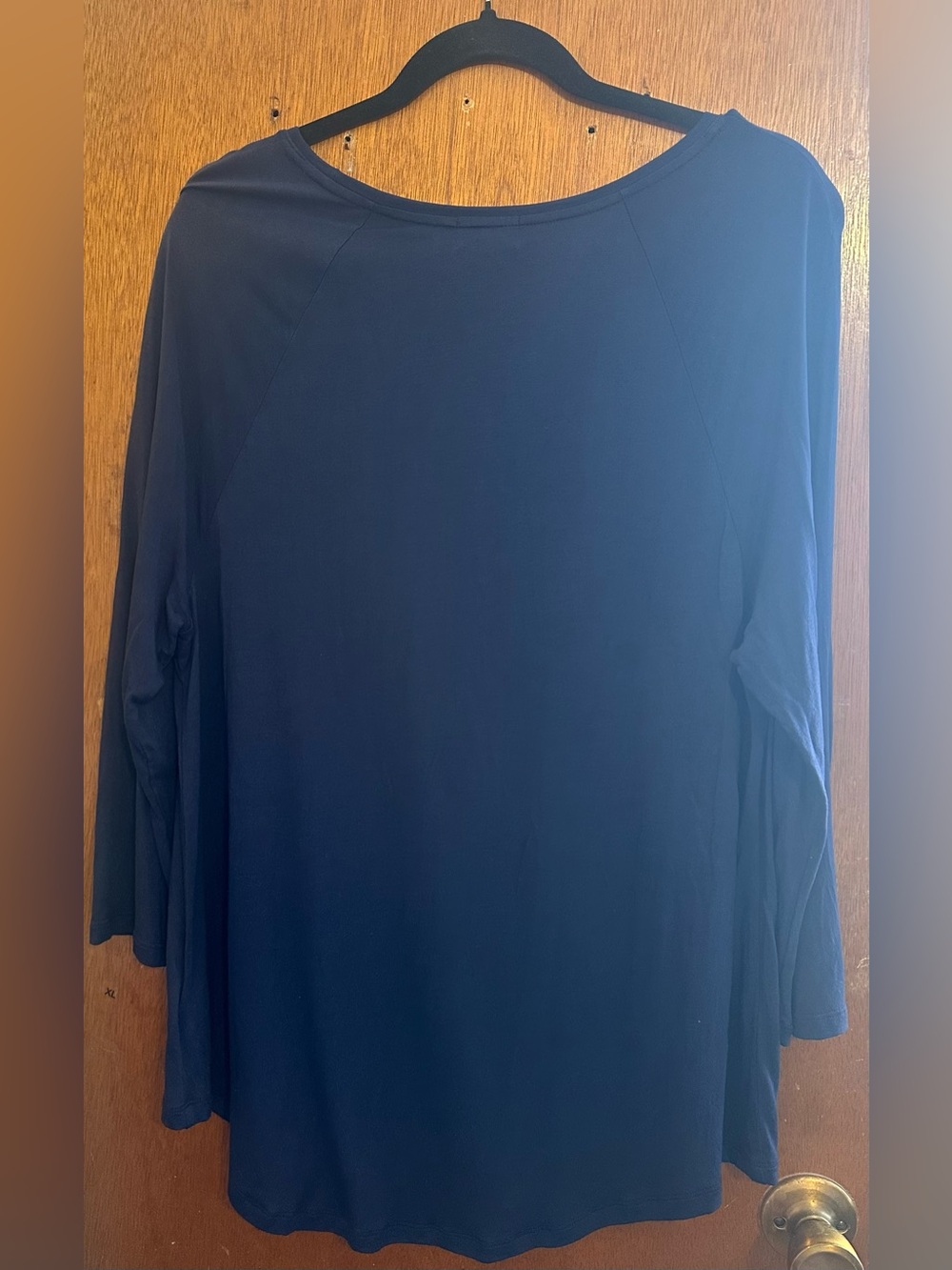 Old Navy Navy Long-Sleeve Raglan Top - Picture 4 of 10